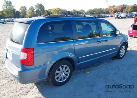 2012 Chrysler Town & Country Touring-L из США, поврежденный, VIN 2C4RC1CG5CR137622